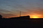 Sunrise over Keenesburg - BNSF 8543/9862